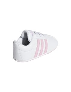 Zapatilla VL Court 2.0 Adidas Junior Blanco 2