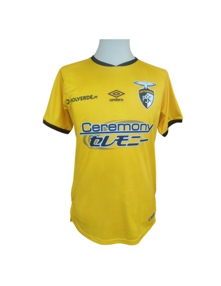 camisetas portimonense umbro away amarilla