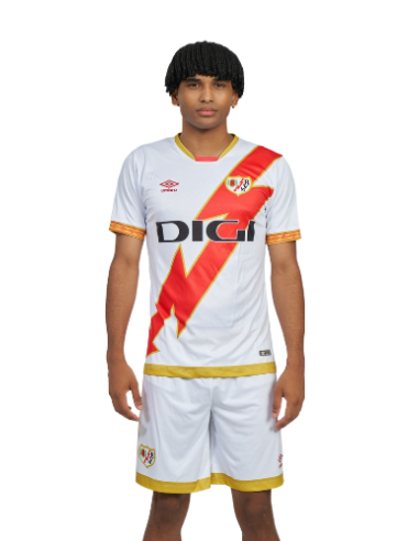 Camiseta Rayo Vallecano Home/23 Jersey Umbro Junior Blanco