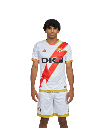 Camiseta Rayo Vallecano Home/23 Jersey Umbro Junior Blanco