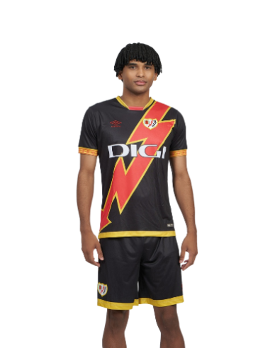 Camiseta Rayo Vallecano Away 23-24 Jersey Umbro Junior Negro