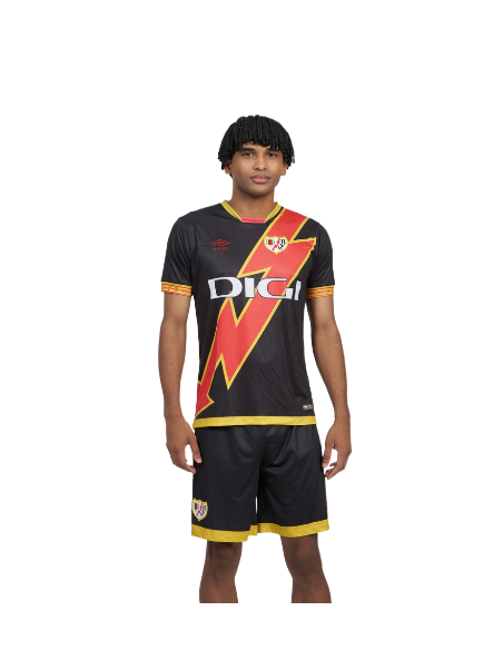 Camiseta Rayo Vallecano Away 23-24 Jersey Umbro Junior Negro