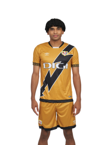 Camiseta Rayo Vallecano Third 23-24 Umbro Junior Amarillo