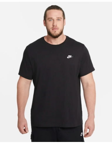 Camiseta Nike Hombre Club Negra