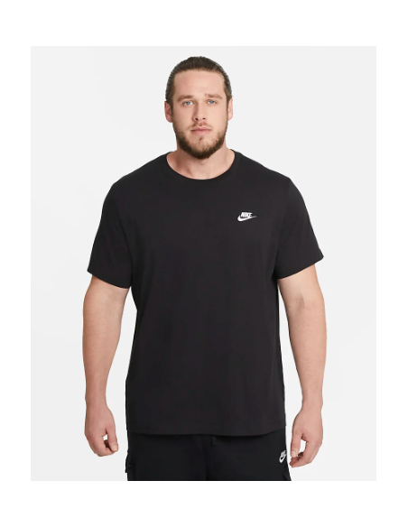 Camiseta Nike Hombre Club Negra