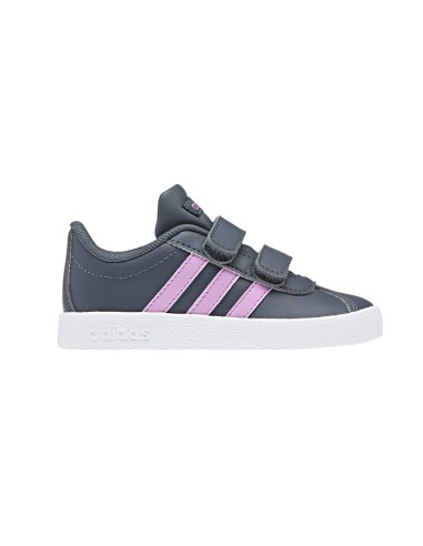 Zapatilla VL Court 2.0 CMF Adidas Junior Gris