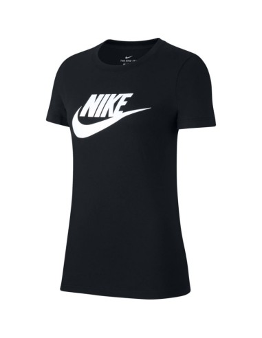 Camiseta Nike Mujer Essential Icon Negra