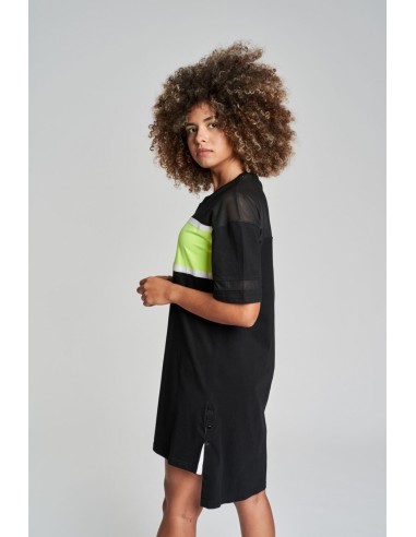 Vestido Umbro Alto Dress Black / Brigt White / Safety Yellow