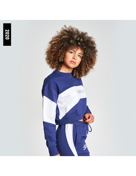 Sudadera Umbro Mujer Alto Sweat Navy