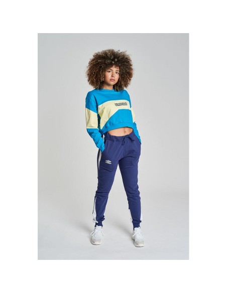 Pantalón Umbro Mujer Alto Track Suit Marino