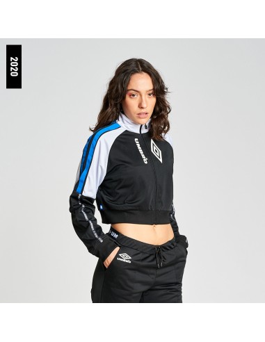 Chaqueta Umbro Mujer Alba BLACK / WHITE / ELECTRIC BLUE