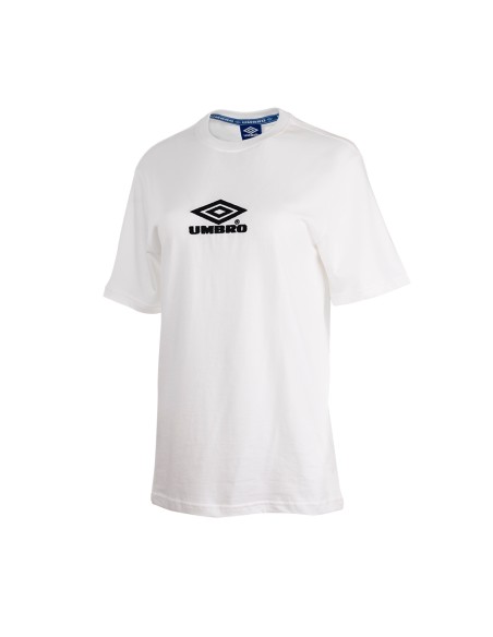 Camiseta Umbro MujerClassico 2.0 Boyfriend Blanca