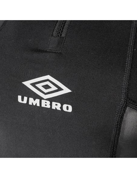 Top Umbro Mujer Reflective Tech Crop Negro
