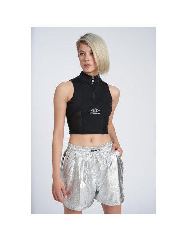 Shorts Umbro Mujer Reflective Tech Plata