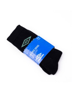 Calcetines Classico Sock Umbro Black / Aqua Hombre 2