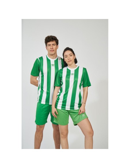 Camiseta Umbro Unisex Brave Verde / Blanca Adulto