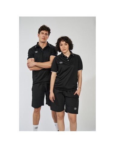 Polo Umbro Unisex Torch Negro Adulto