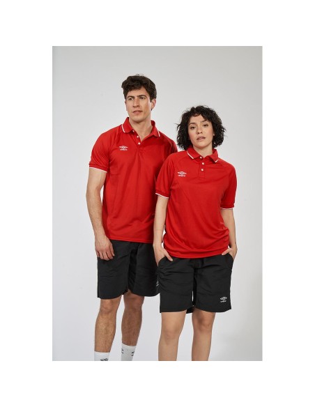 Polo Umbro Unisex Torch Rojo Adulto