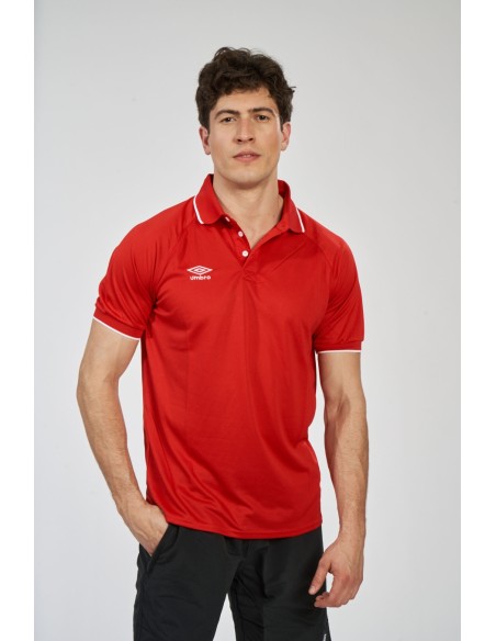 Polo Umbro Unisex Torch Rojo Adulto