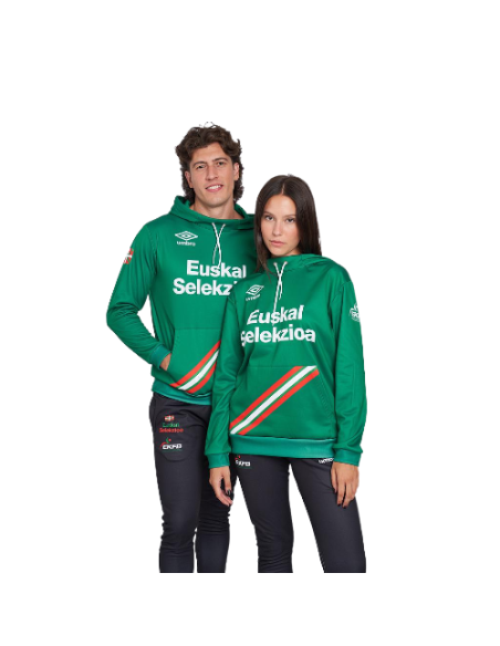 Sudadera Euskal Selekzioa Walking Sweat Umbro Junior Verde