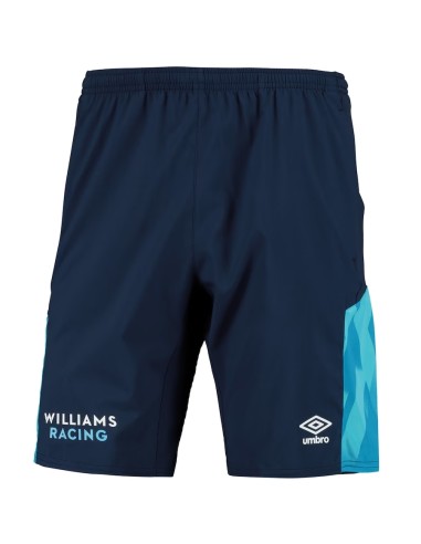 Camiseta Umbro Williams Racing Woven Short Peacoat / Diva Blue