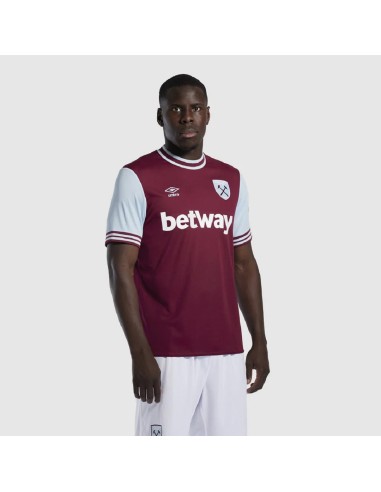 Camiseta Umbro West Ham Home 24-25 burdeos