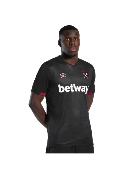 Camiseta Umbro West Ham Away 24-25 negra