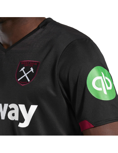 Camiseta Umbro West Ham Away 24-25 negra