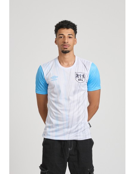 camiseta de futbol umbro hombre botswana blanca