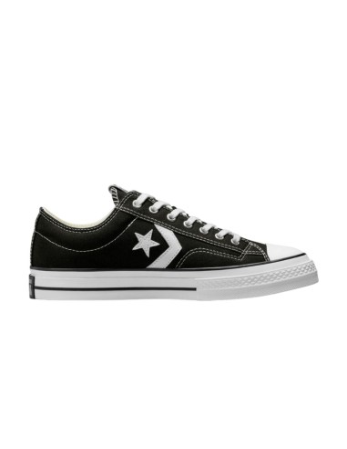 Zapatilla Converse Hombre Star Player 76 Premium Canvas Negra