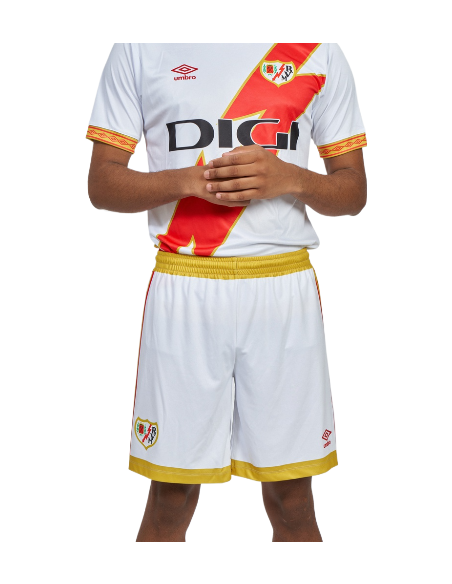 Short Rayo Vallecano Home 23-24 Umbro Junior Blanco