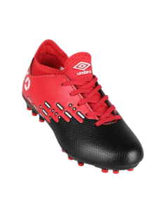 Bota de Fútbol Cypher Umbro Junior Rojo / Negro 2