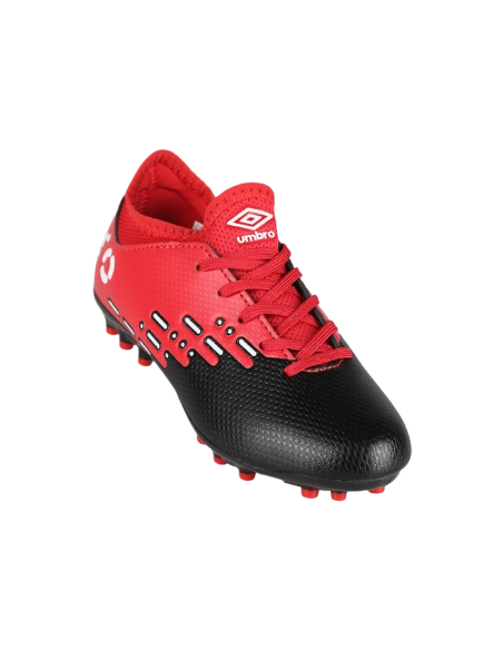 Bota de Fútbol Cypher Umbro Junior Rojo / Negro
