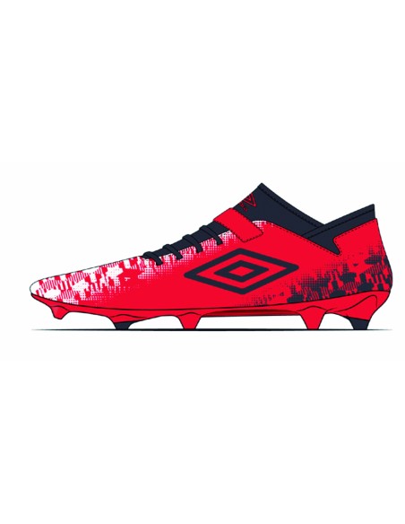 Zapatilla de Fútbol Sala FORMATION IC - VE - JUNIOR - RED / BLACK