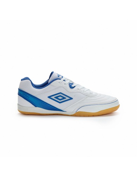 Zapatilla de Fútbol Sala Umbro Sala Pulse White / TW Royal / Super Sonic