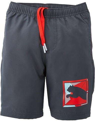 Short Puma Junior Gris