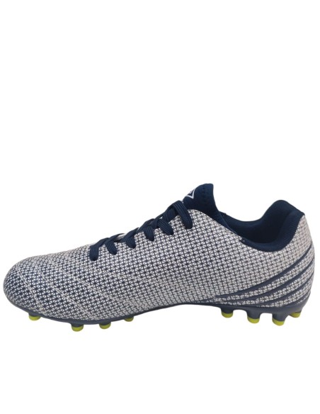 Bota de fútbol umbro hombre Toccare blanca y azul