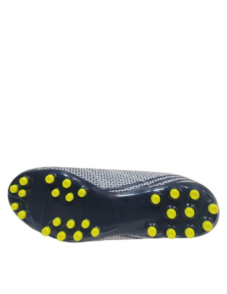 Bota de fútbol umbro hombre Toccare blanca y azul