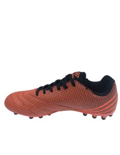 Bota de fútbol umbro hombre Toccare naranja y negra 2