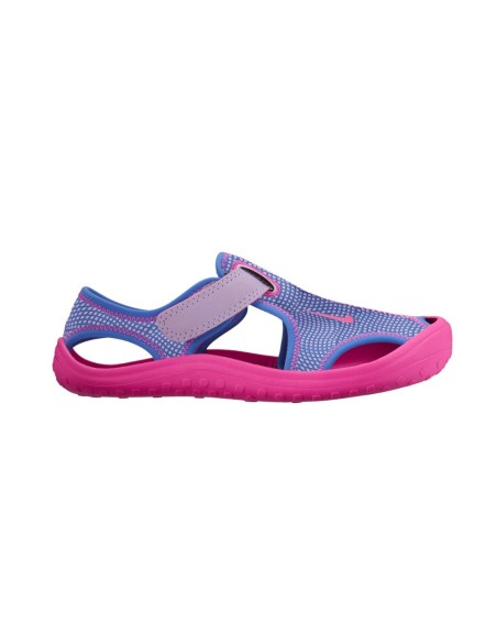 Chancla Sunray Protect Nike Junior Azul