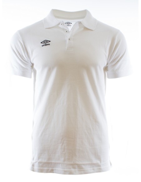 Polo Essentials Umbro Hombre Blanco