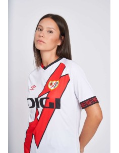 Camiseta Rayo Vallecano Home/22 Jersey Umbro Junior Blanca 2
