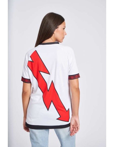 Camiseta Rayo Vallecano Home/22 Jersey Umbro Junior Blanca