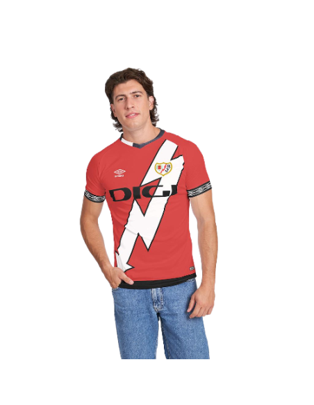 Camiseta Rayo Vallecano Away/22 Jersey Umbro Junior Rojo