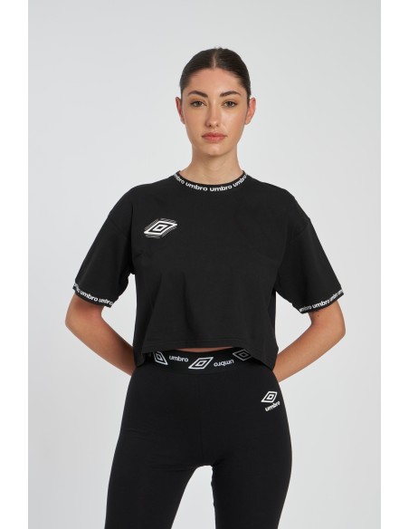 Camiseta Umbro Mujer Negra