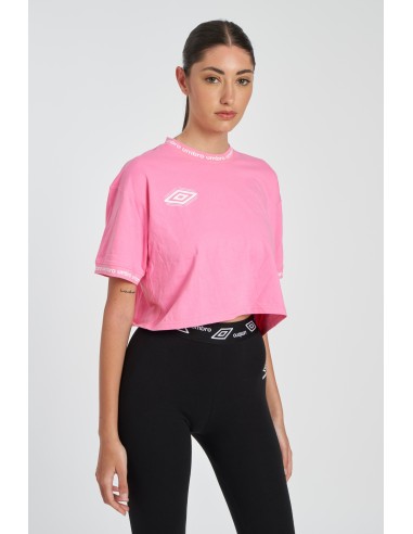 camiseta umbro mujer dorado rosa