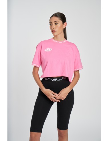camiseta umbro mujer dorado rosa