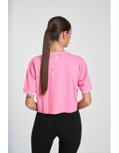 camiseta umbro mujer dorado rosa