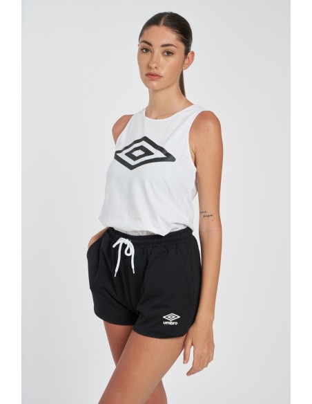 short umbro mujer orion negro