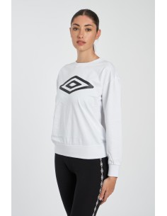 Sudadera Umbro Mujer Perseus Blanca 2